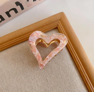 HEART HAIR CLIPS